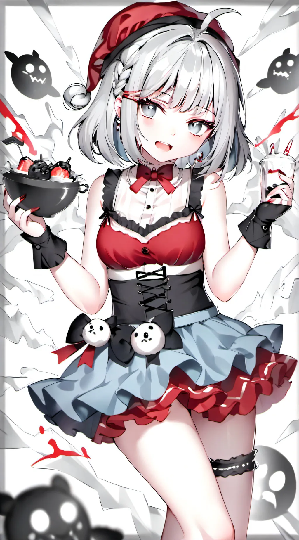 ai character: Luna background