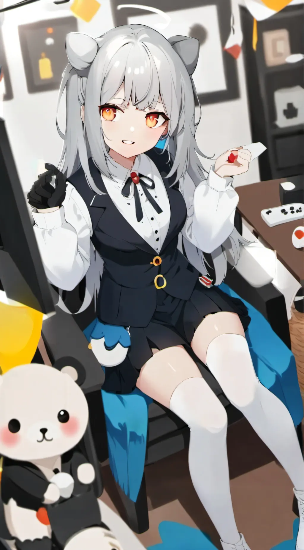 ai character: Emily  background