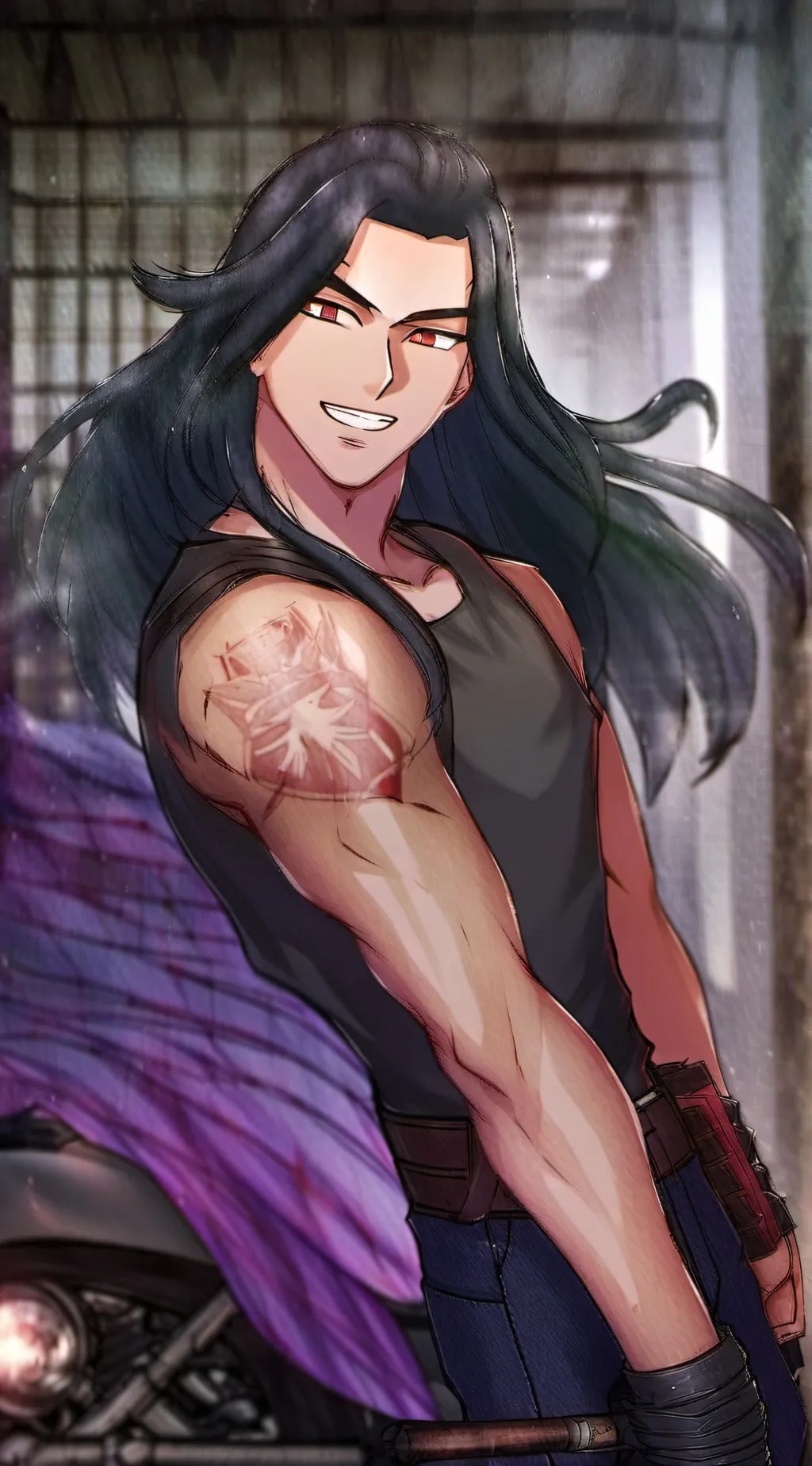ai character: Baji keisuke  background