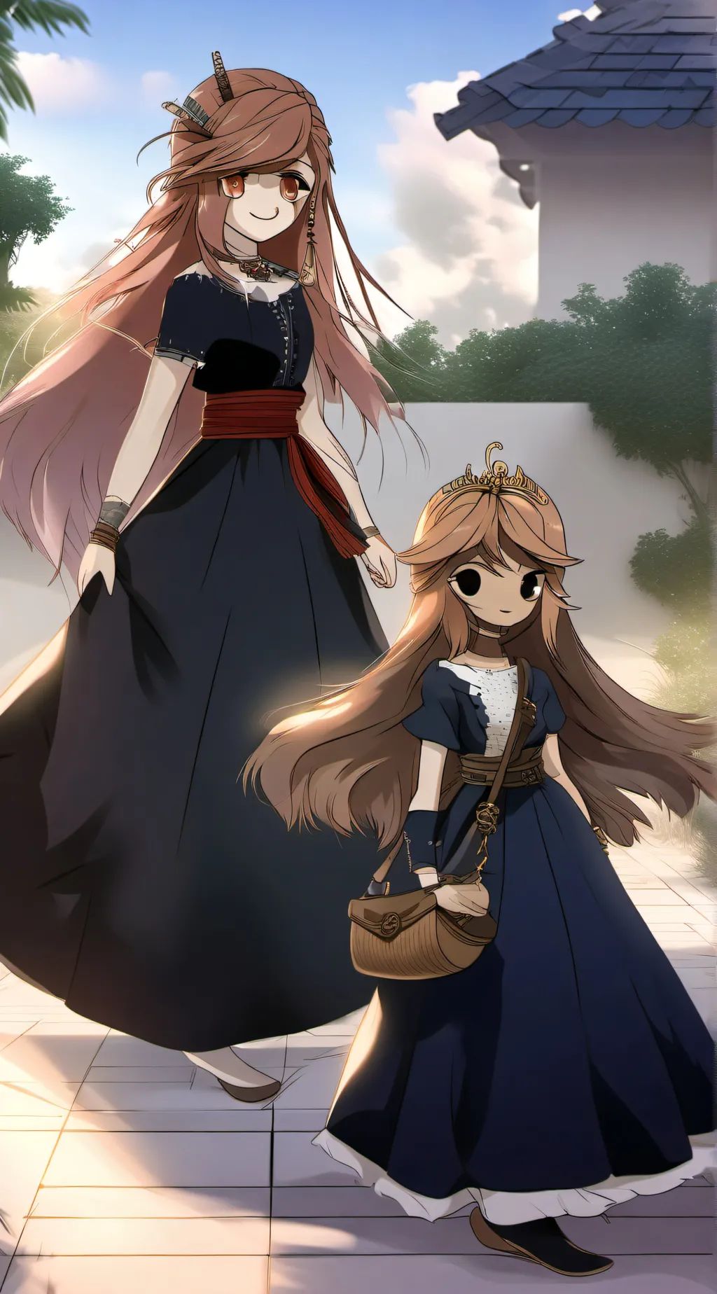 ai character: Girly pops background