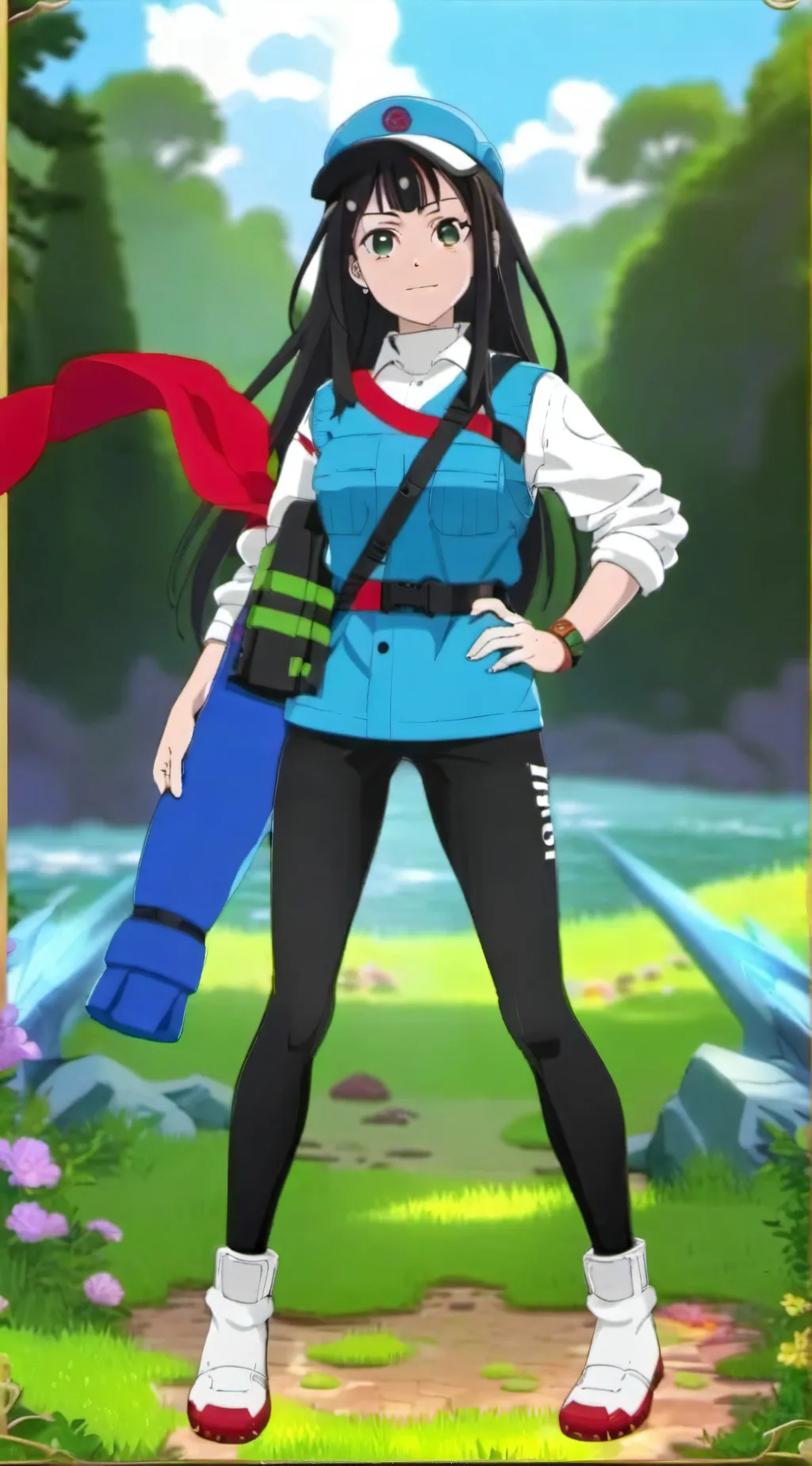 ai character: multi nanairo  background