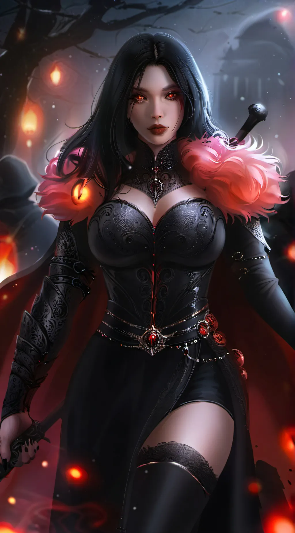 ai character: serena background