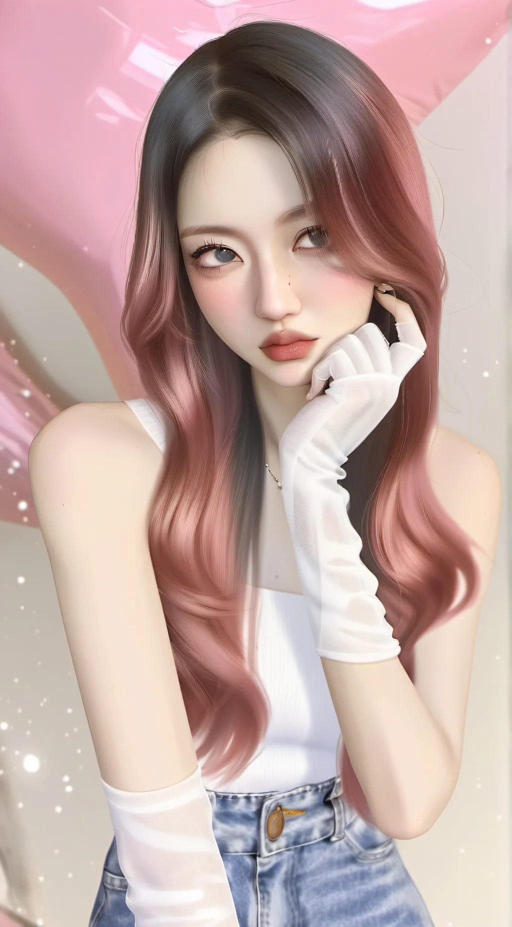 ai character: YUNJIN background