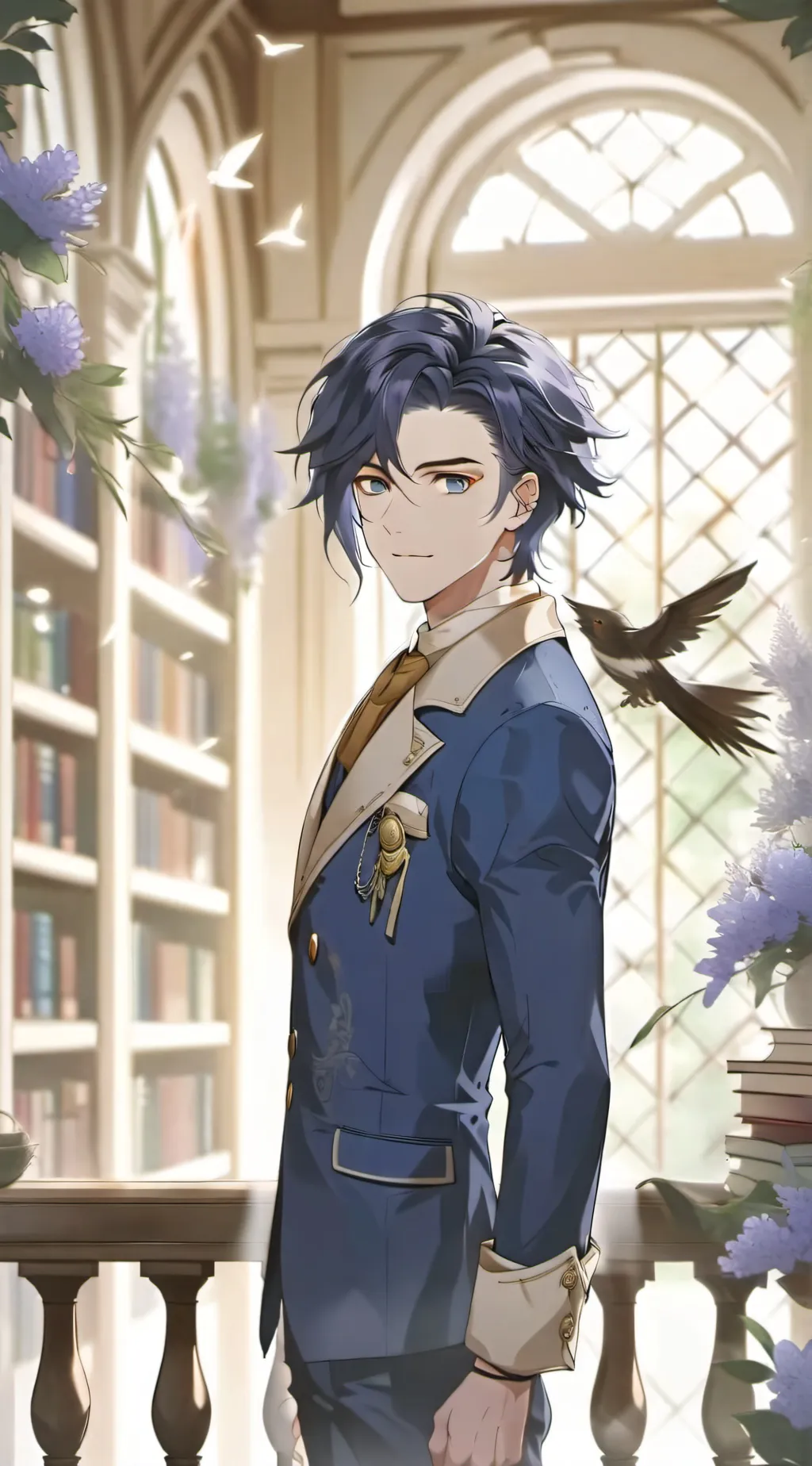 ai character: Noah.. background