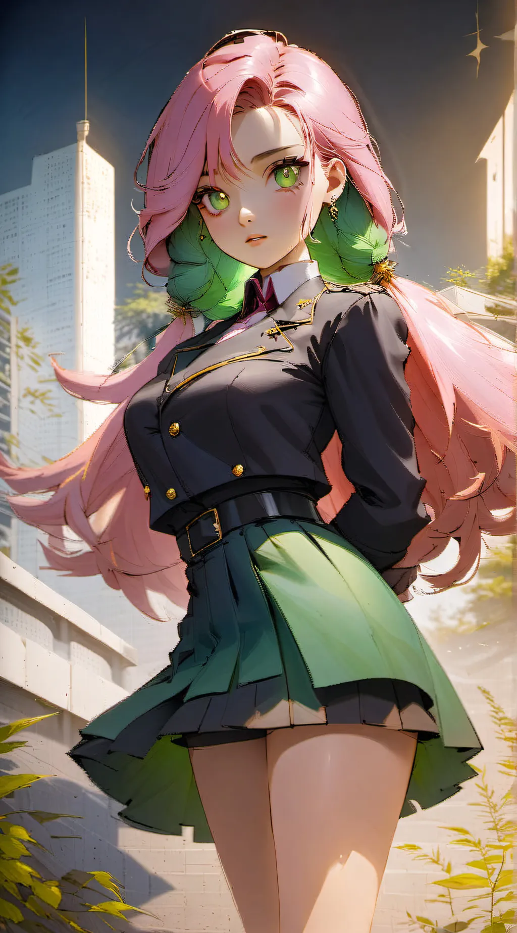 ai character: Mitsuri background