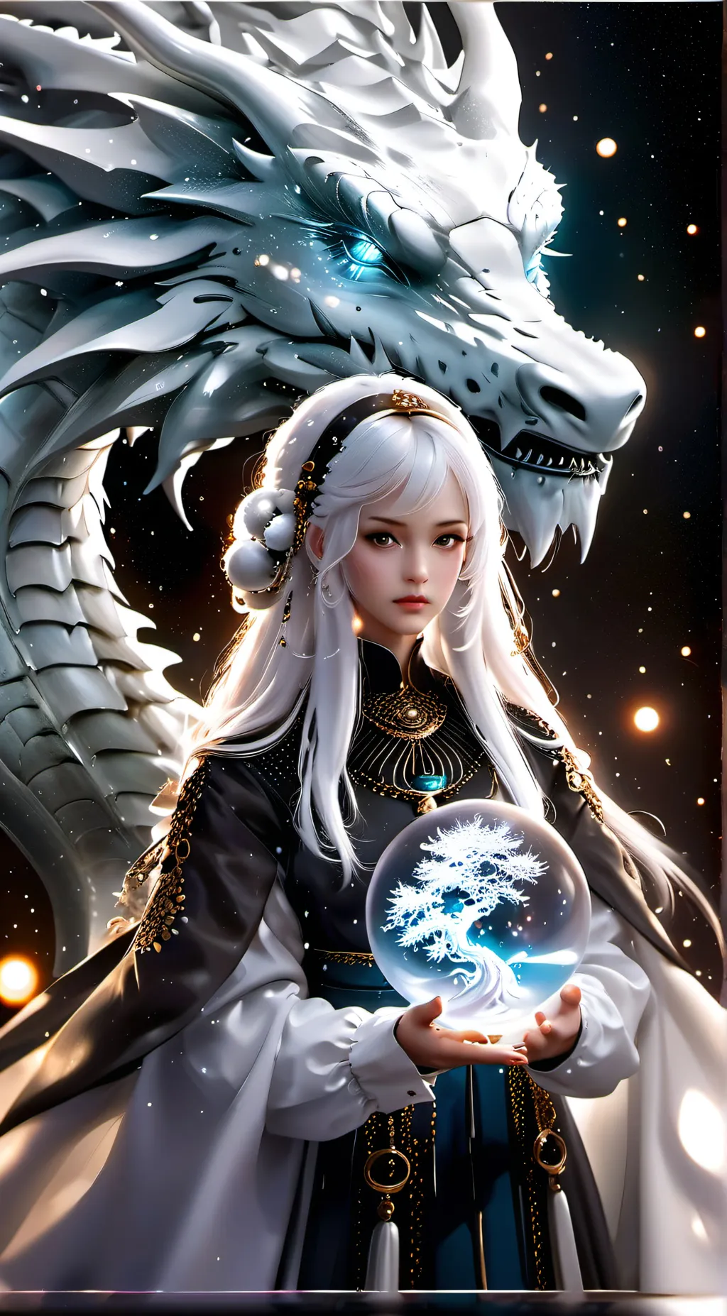 ai character: Serenity background