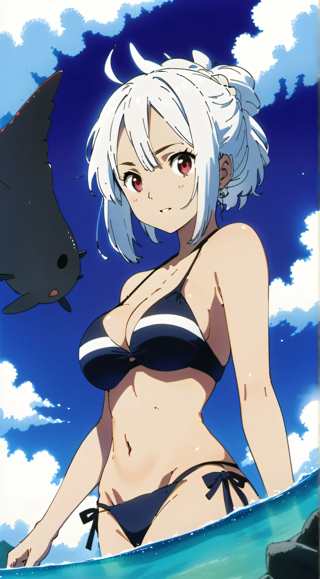 ai character: Random girl background