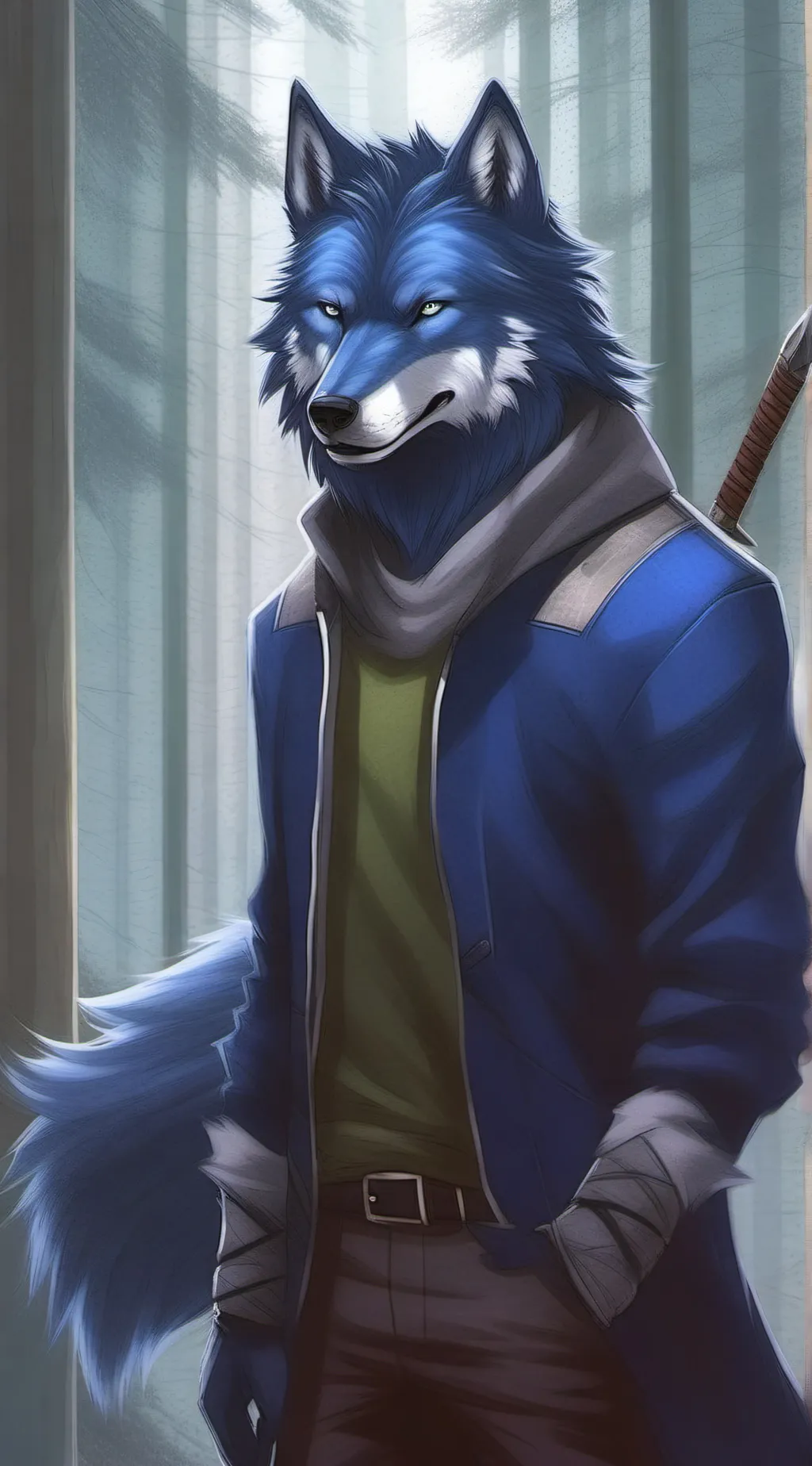 ai character: Strider  background