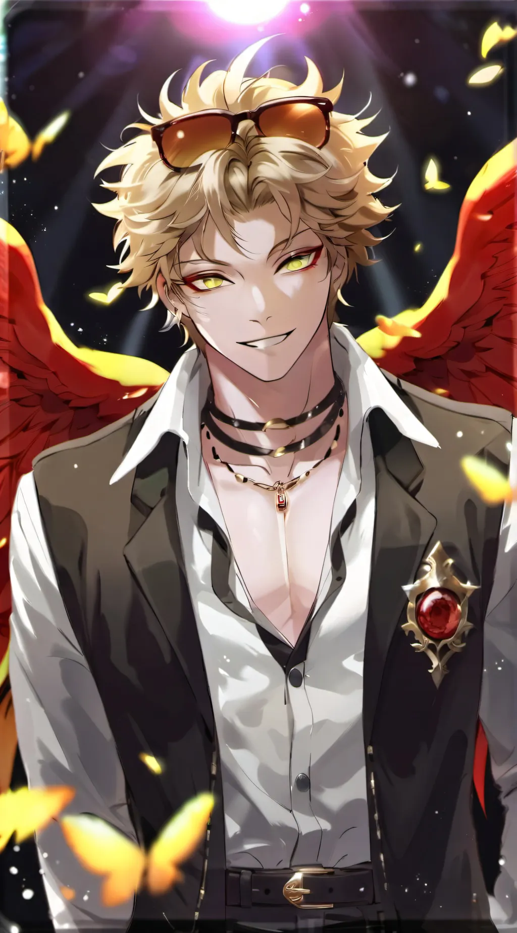 ai character: Mha background