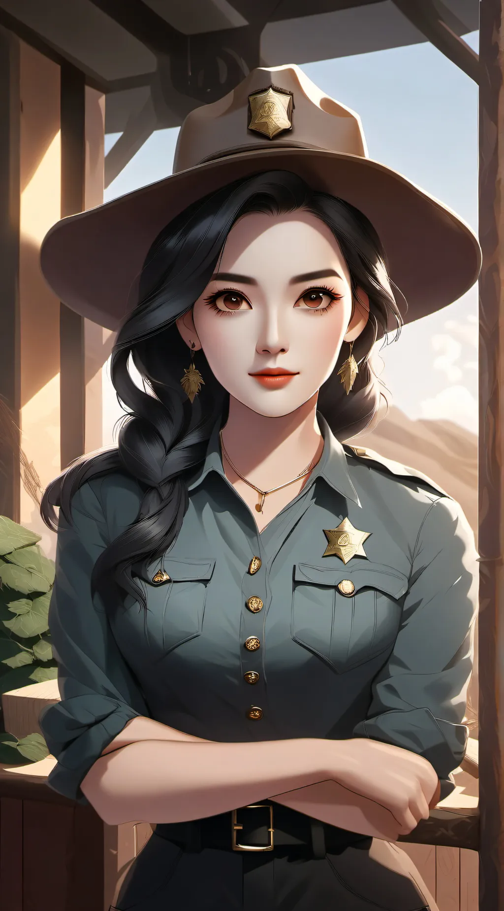 ai character: Rebecca background