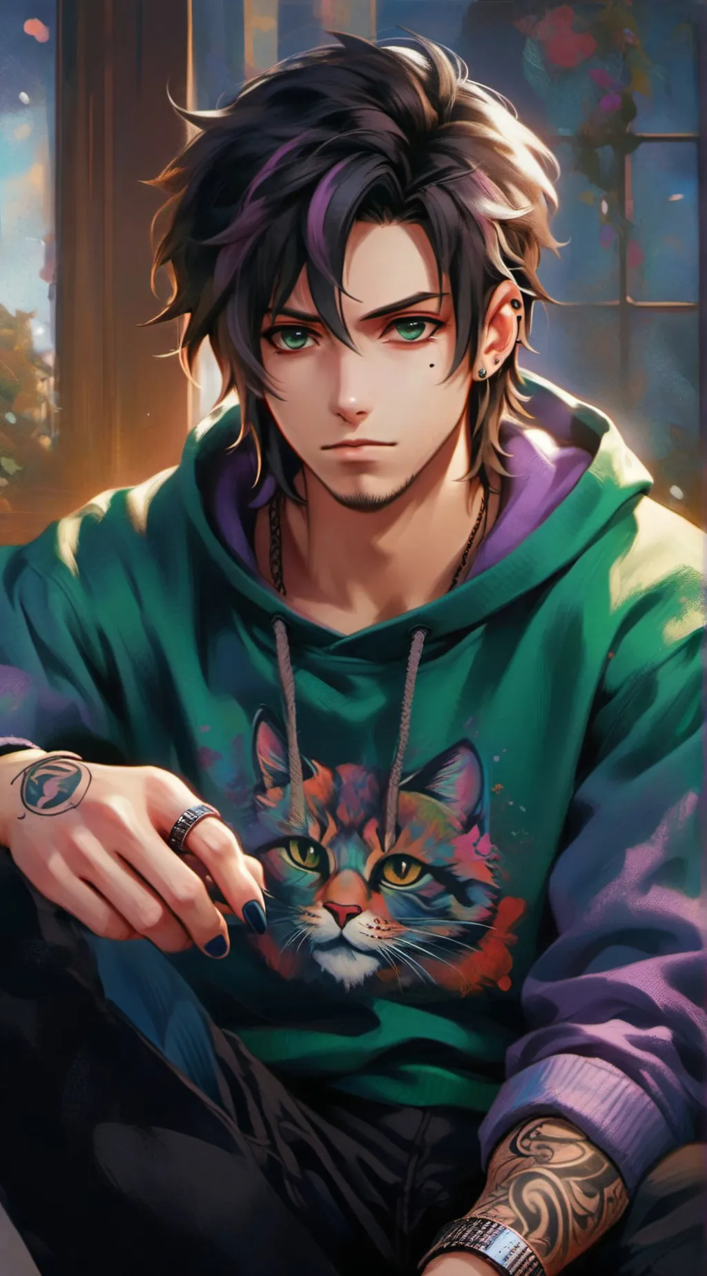 ai character: Van D'Mil background