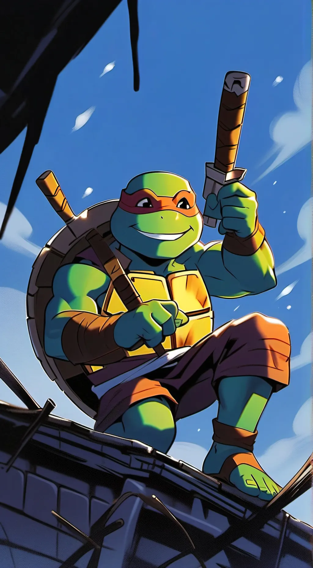 ai character: Who mikey fav bro? background