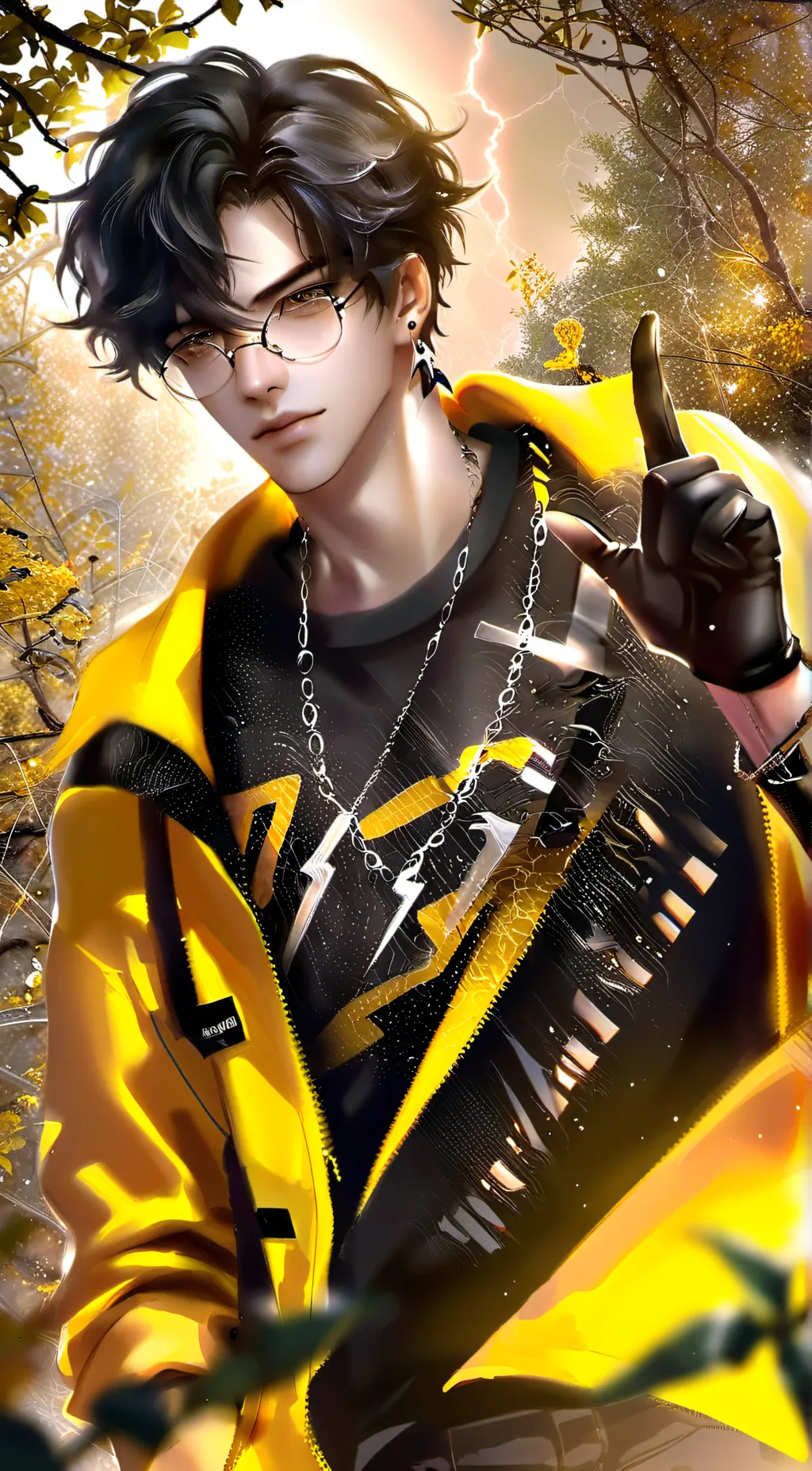 ai character: Striking Thunder background