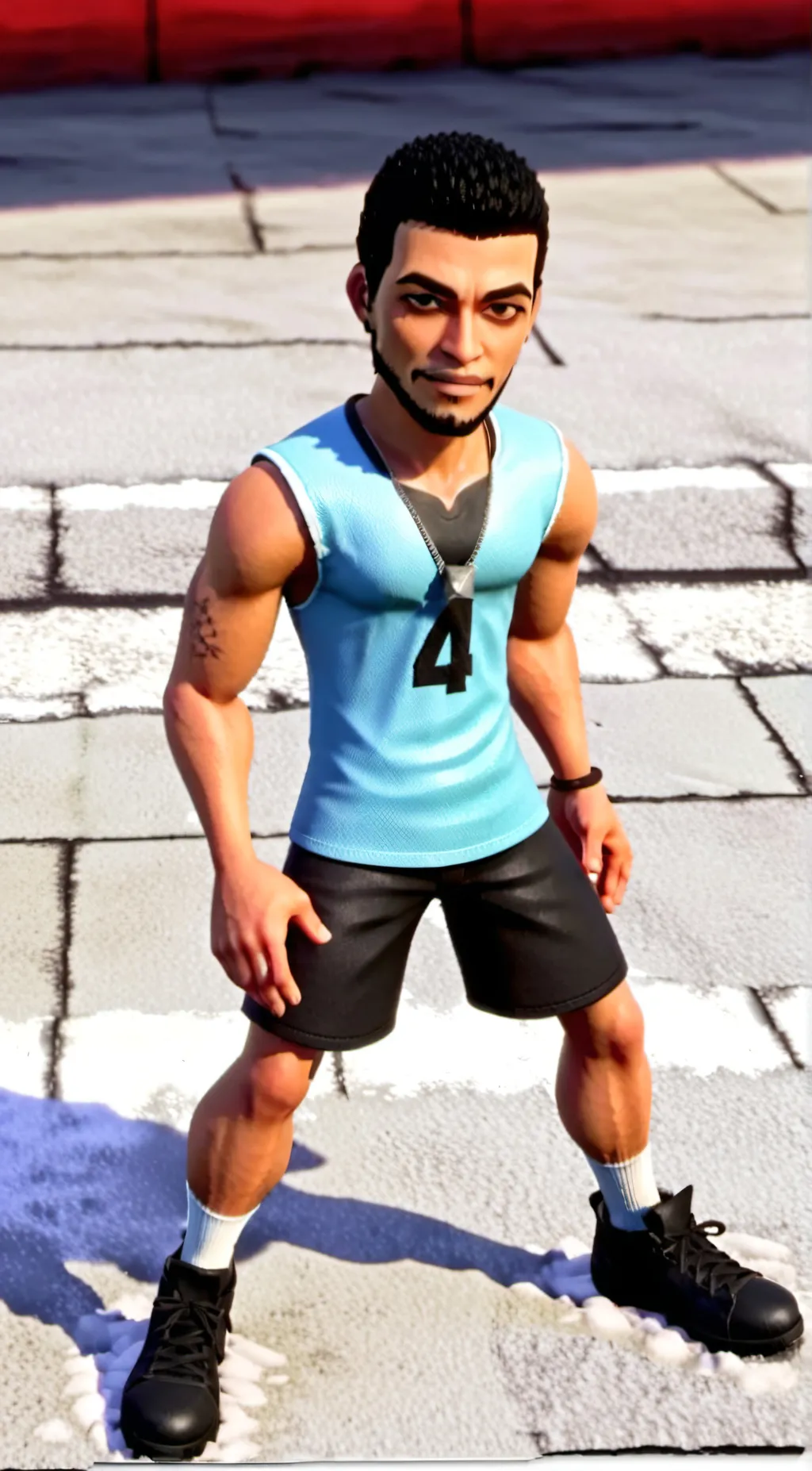 ai character: Kayden  background