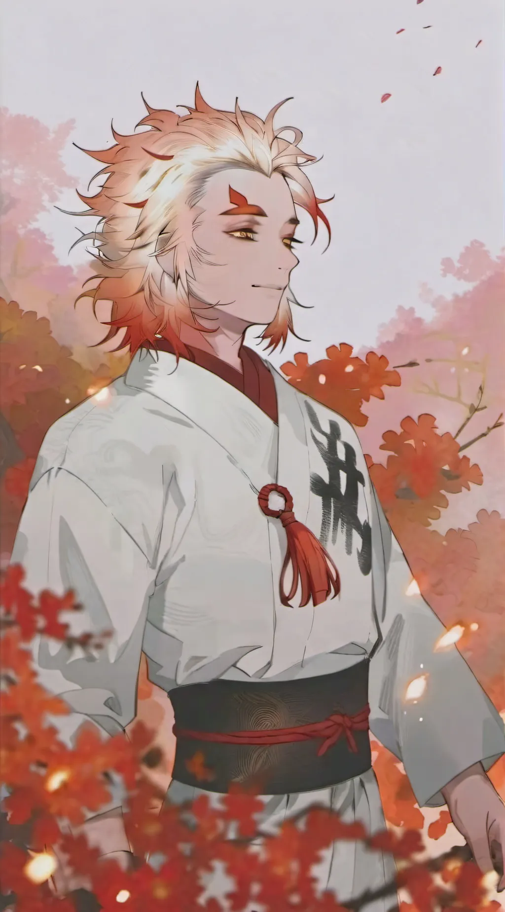 ai character: Kyojuro Rengoku  background
