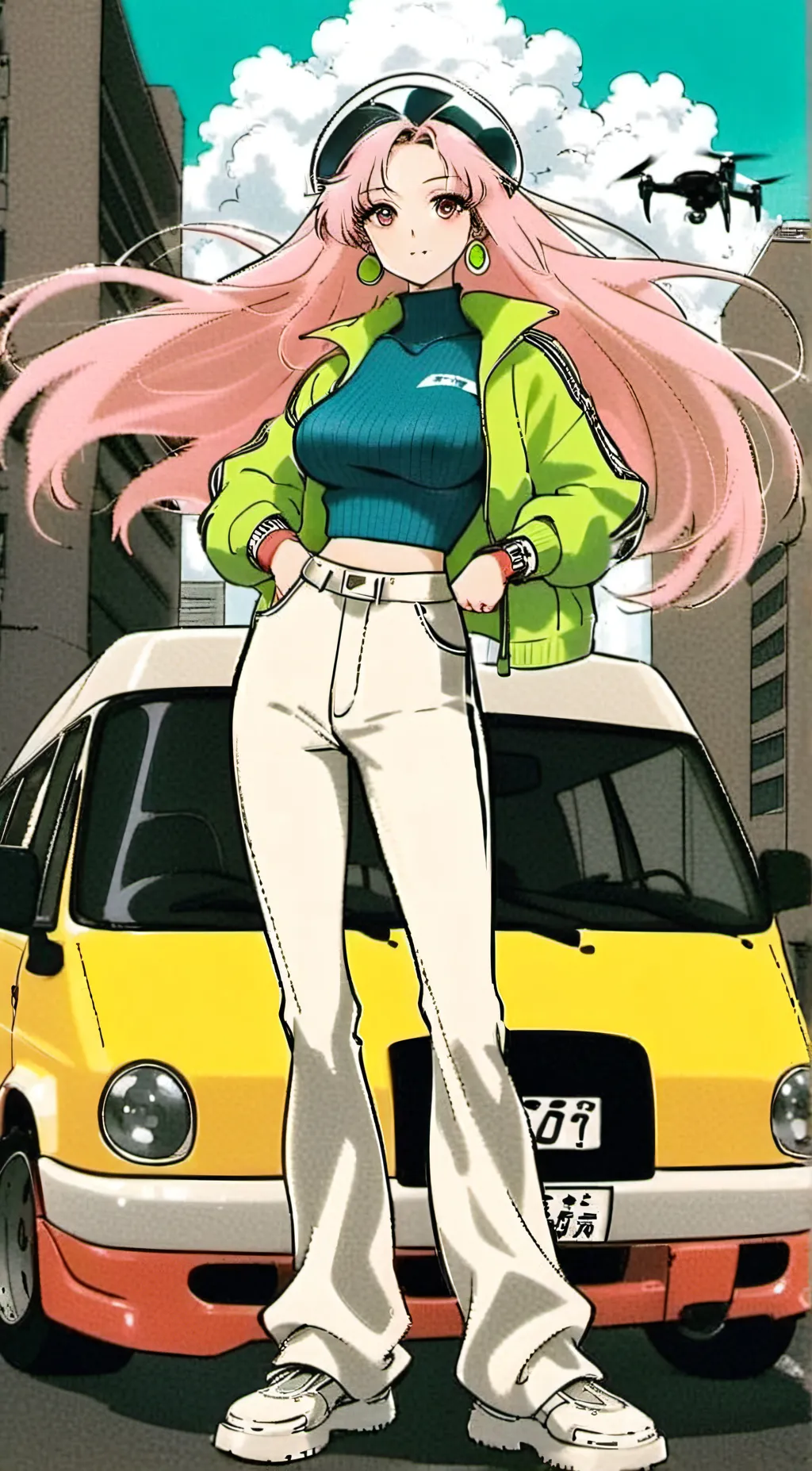 ai character: Amanda background
