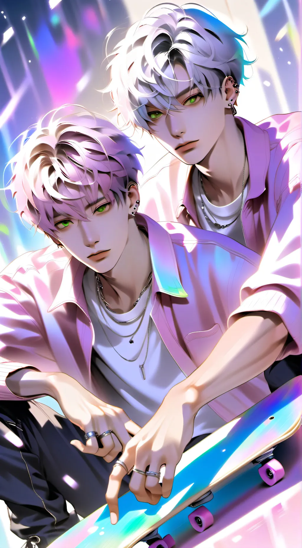 ai character: Zach and jax background
