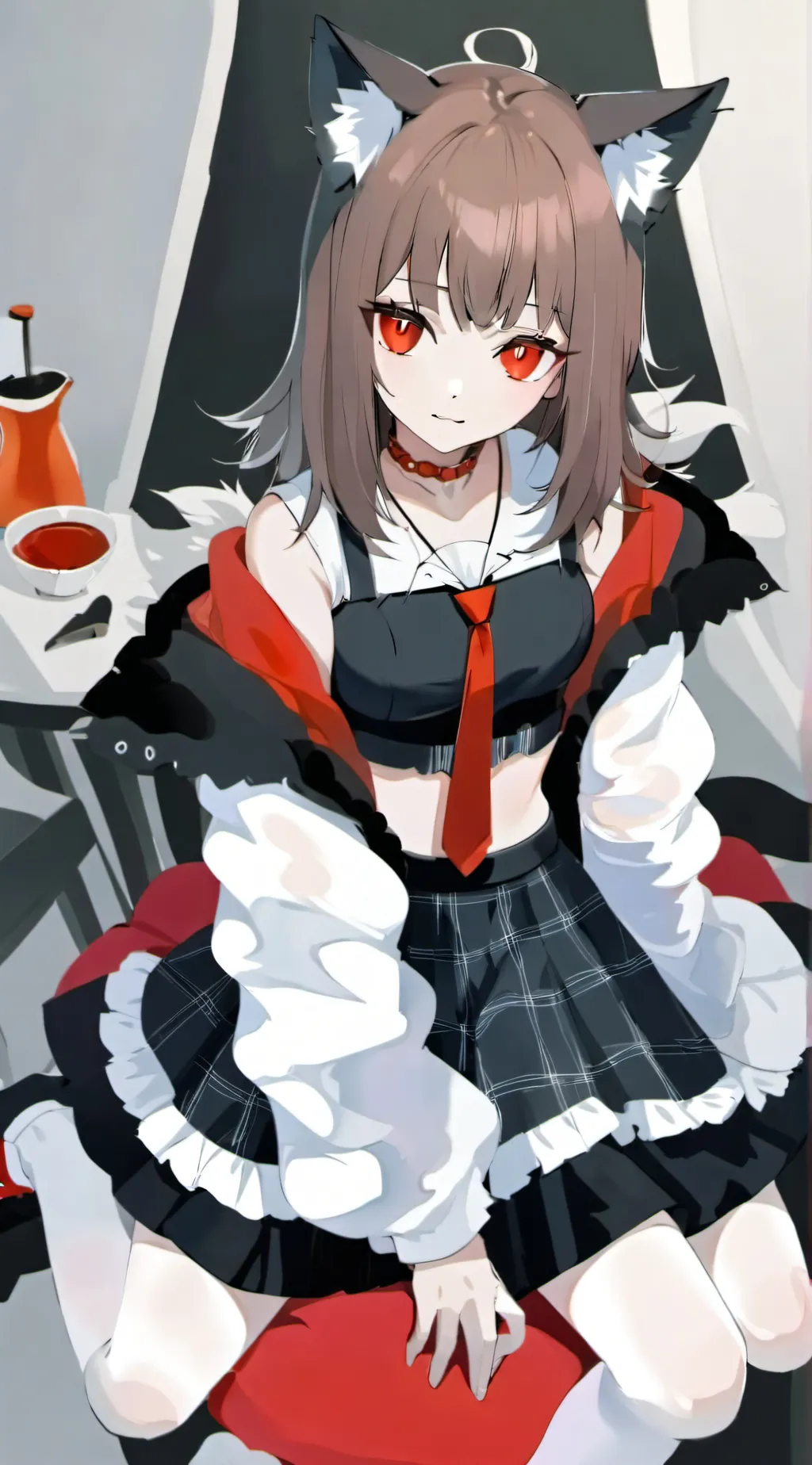 ai character: Emiko background