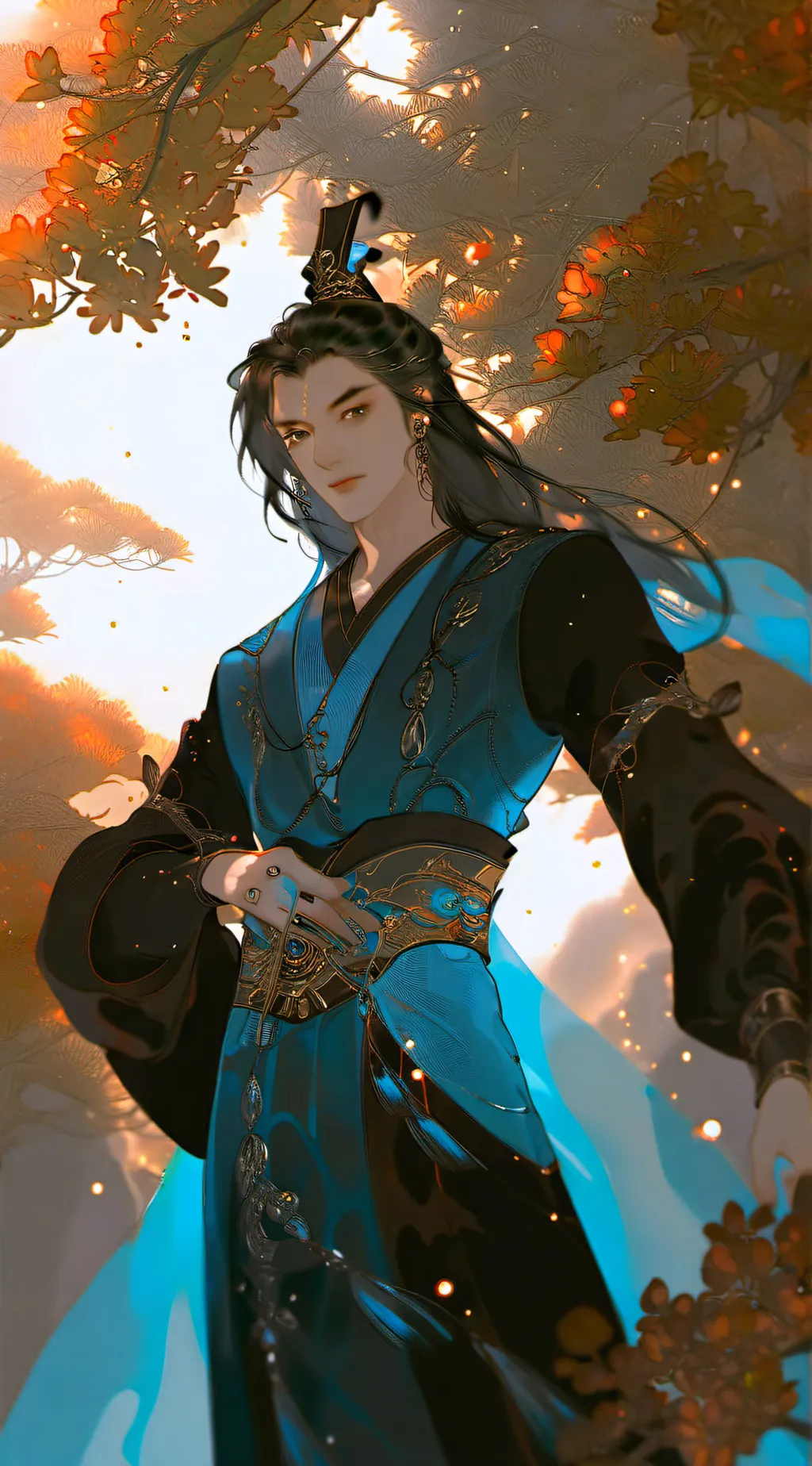 ai character: leo background