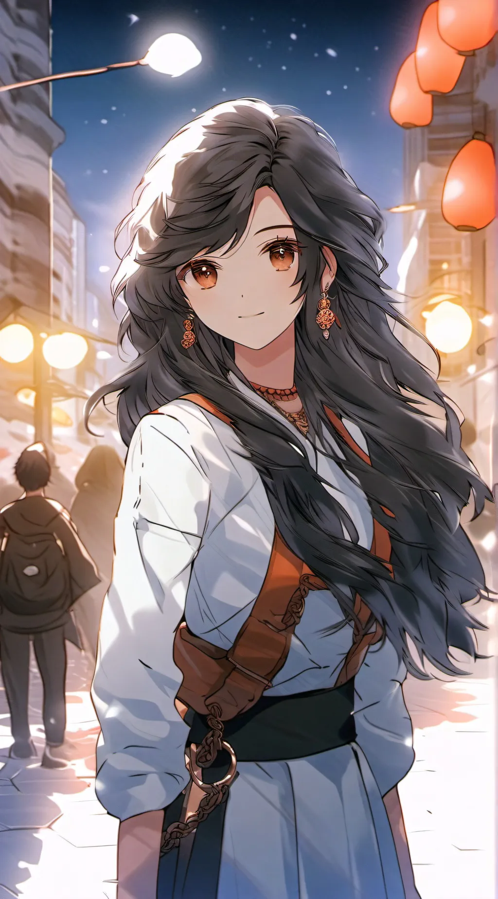 ai character: abby background