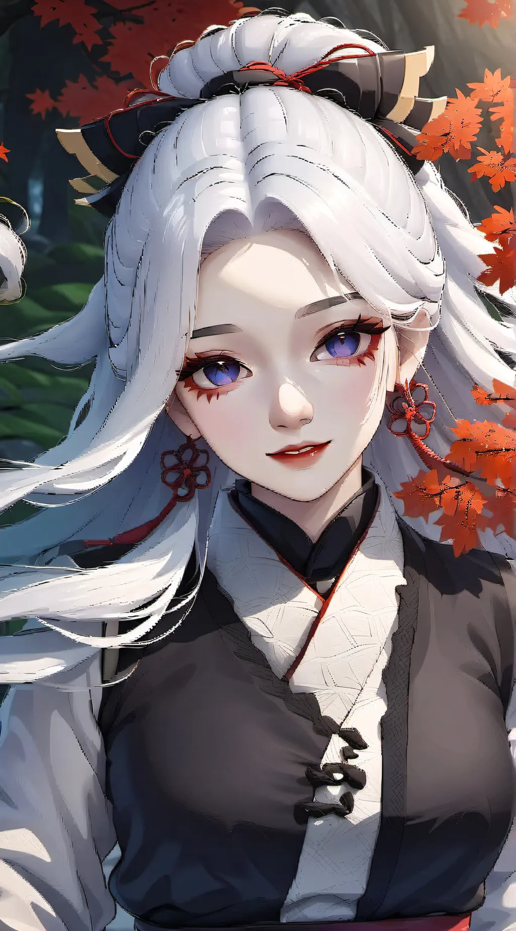 ai character: Daki background