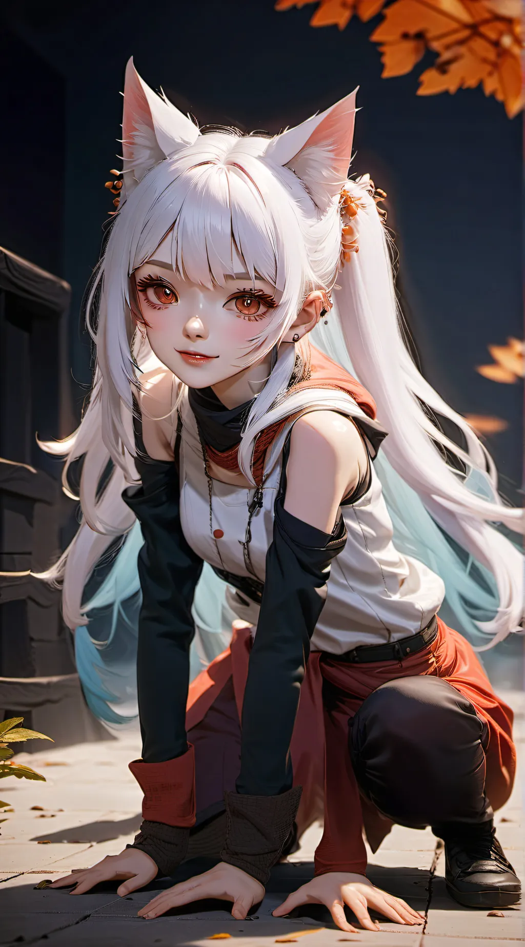 ai character: Kitty background