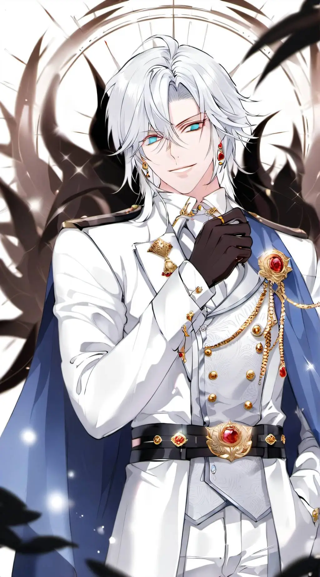 ai character: Prince Demande background