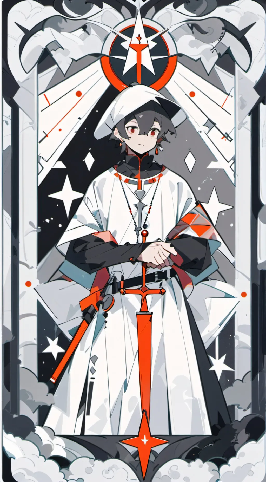 ai character: Edward x zip background