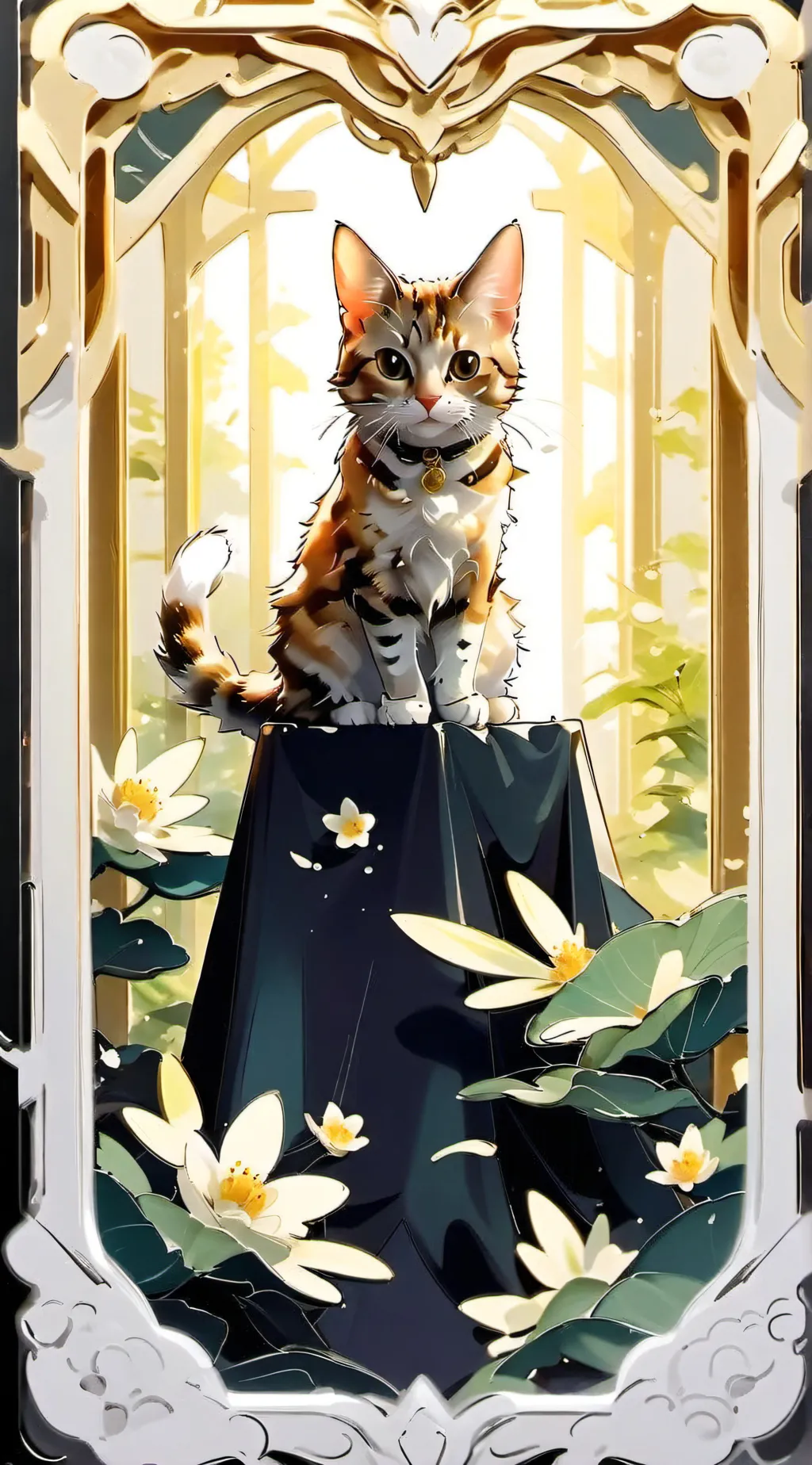 ai character: meme background