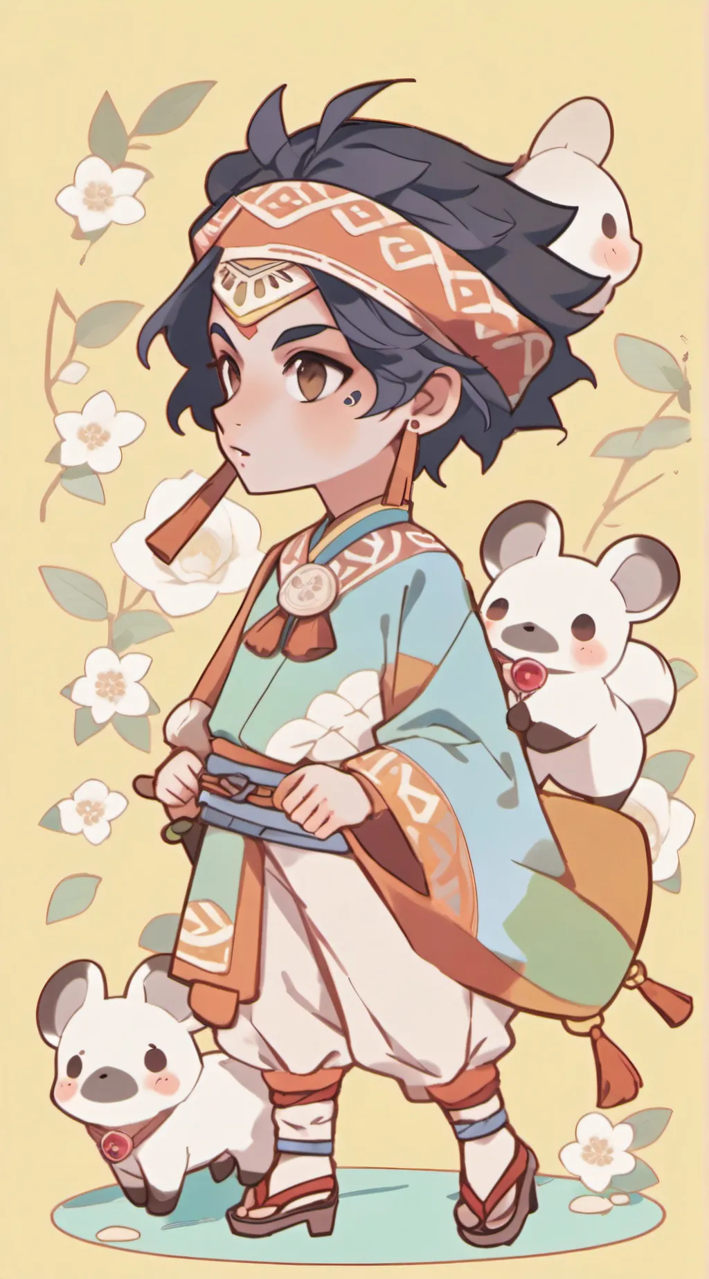 ai character: Thalia's sister  background