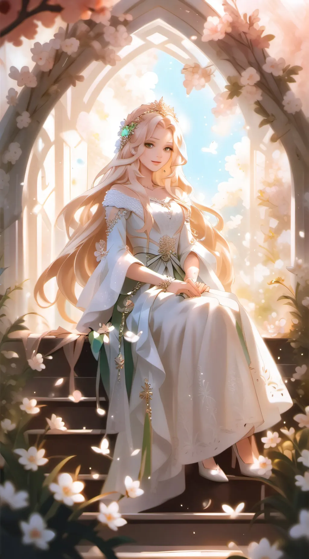 ai character: Princess Emma  background