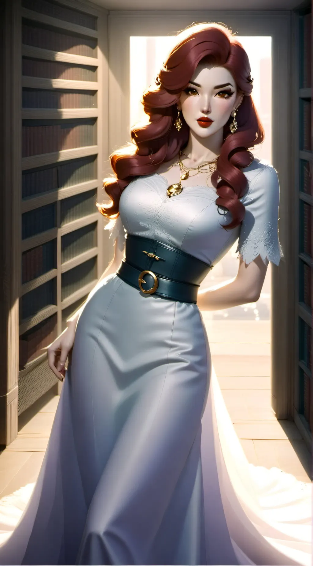 ai character: Turkish Librarian background