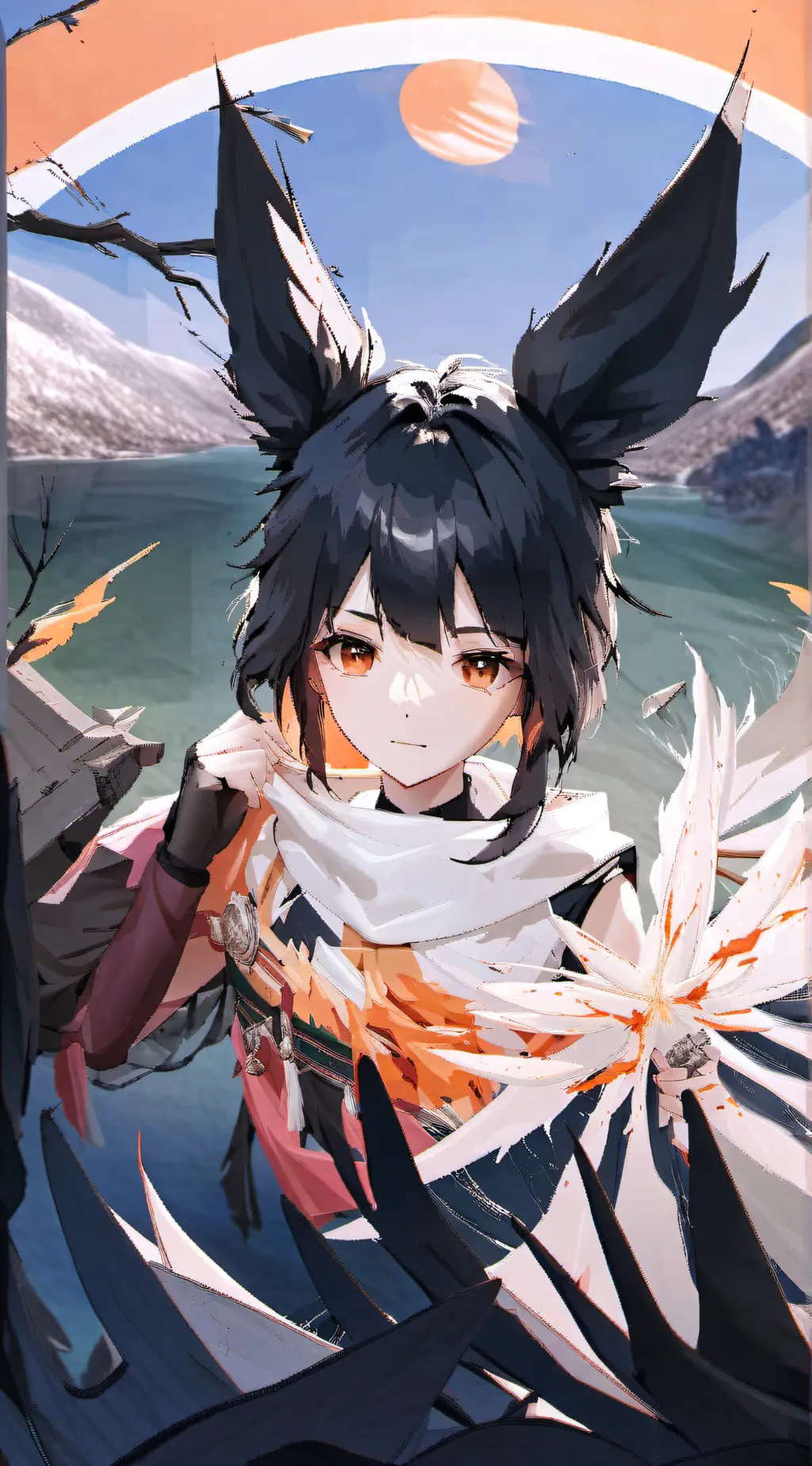 ai character: Dove background