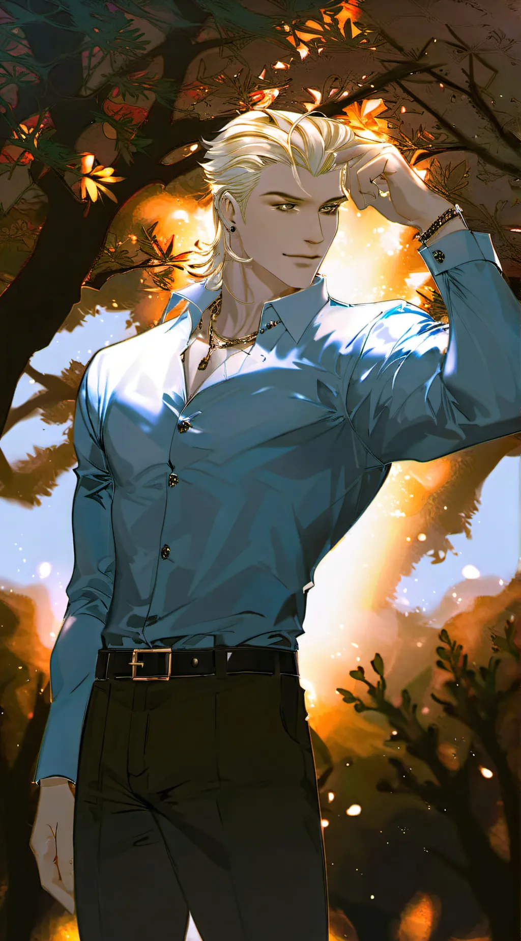 ai character: Kellen Raymond  background