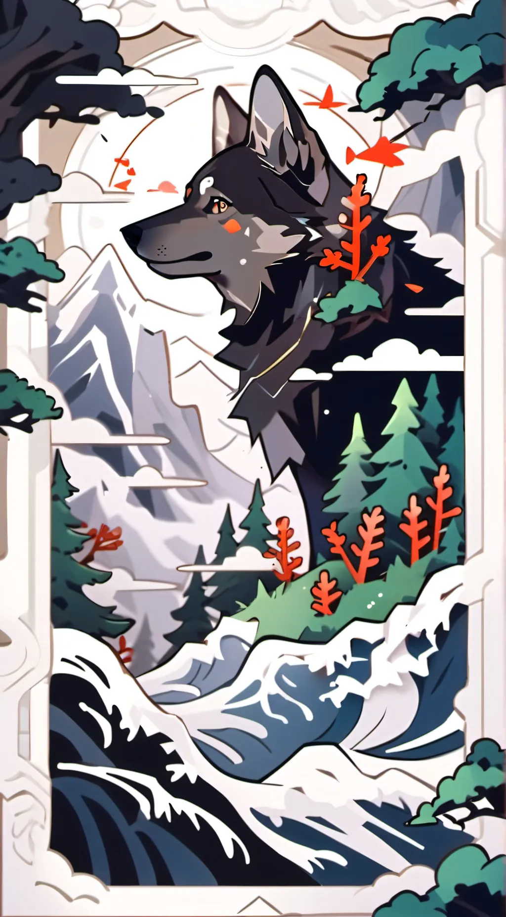 Talkie AI - Chat with wolf pack