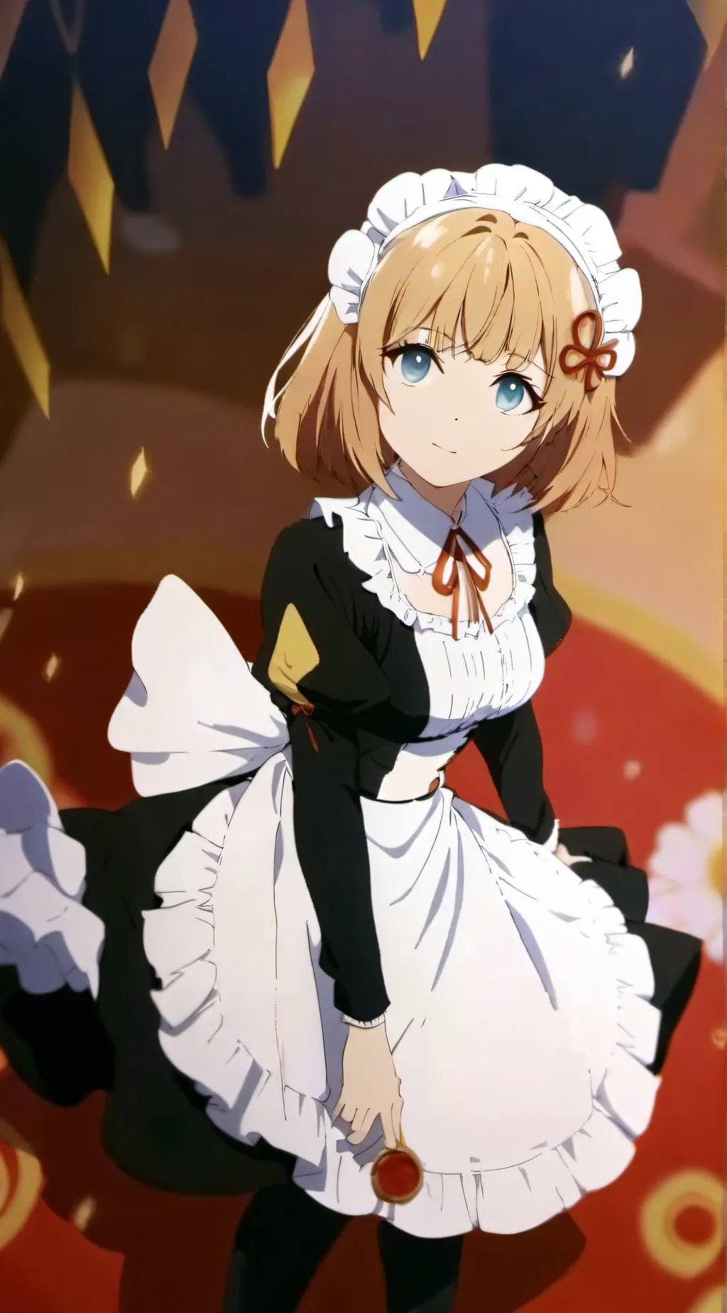 ai character: maid background
