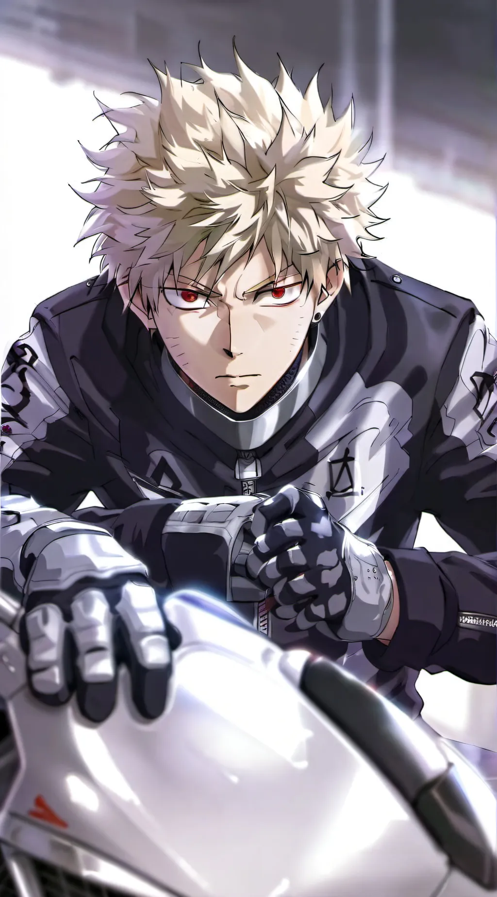 ai character: Bakugo background