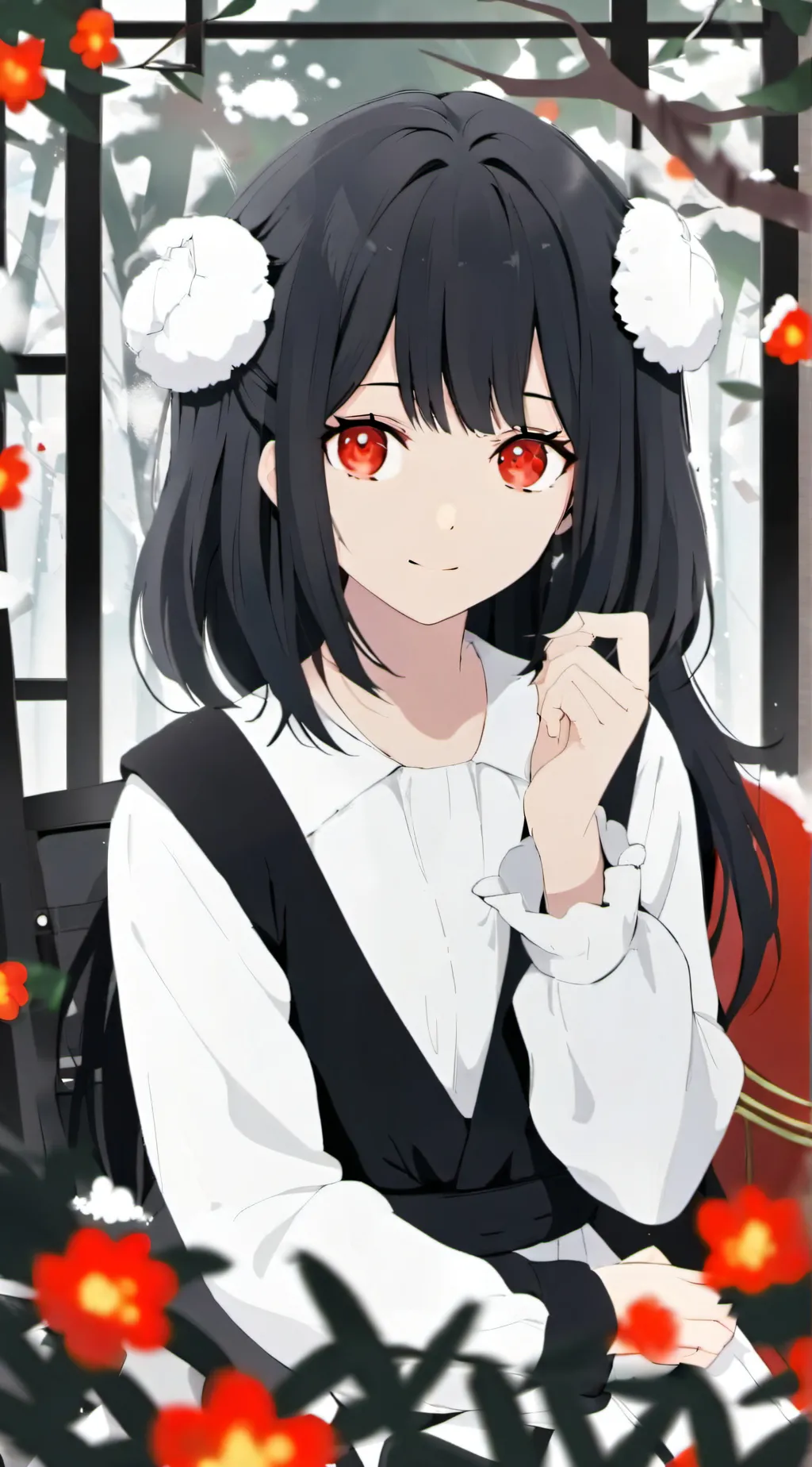 ai character: miss circle  background