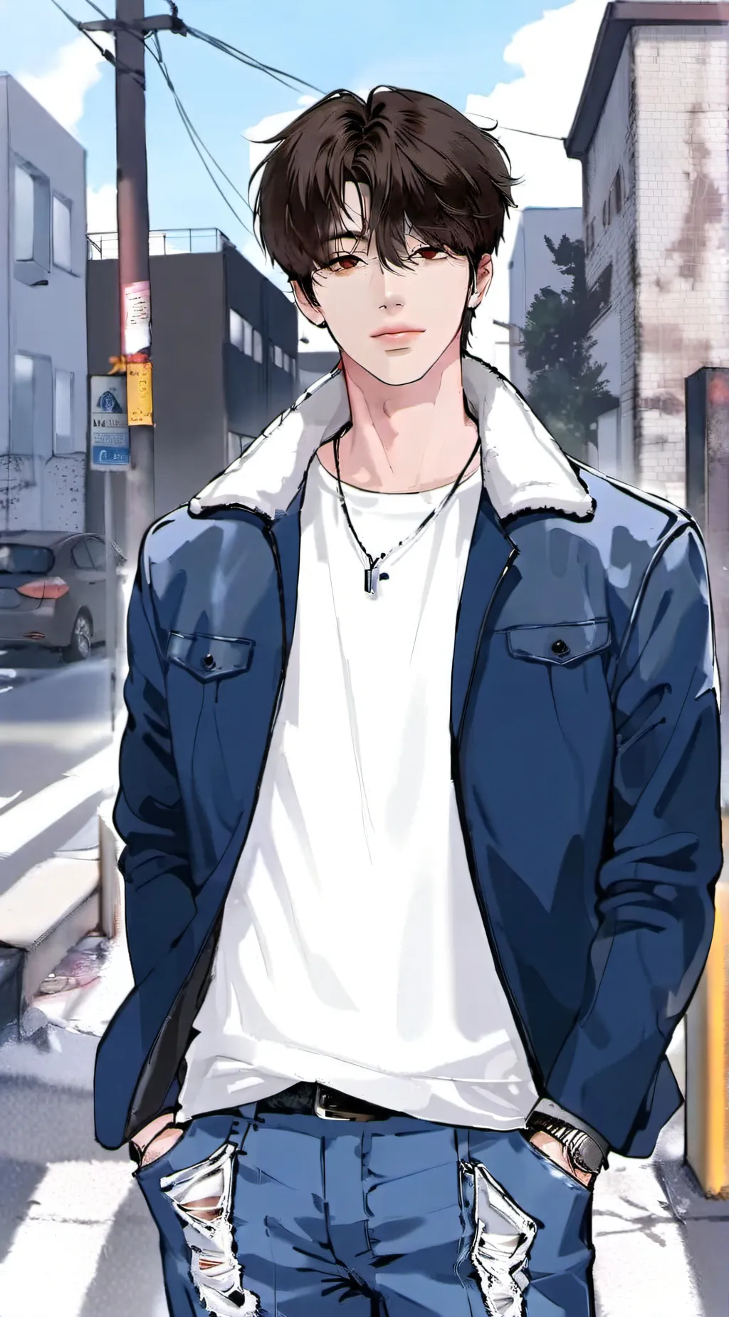 ai character: ALEXANDER background
