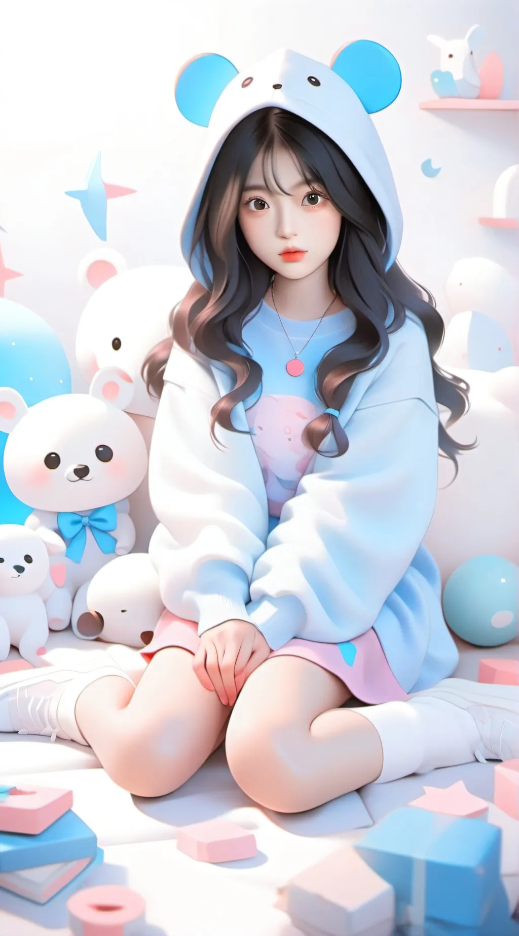 ai character: annacat background