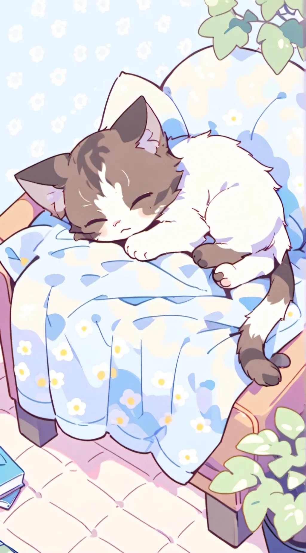 ai character: Luna ( my cat ) background