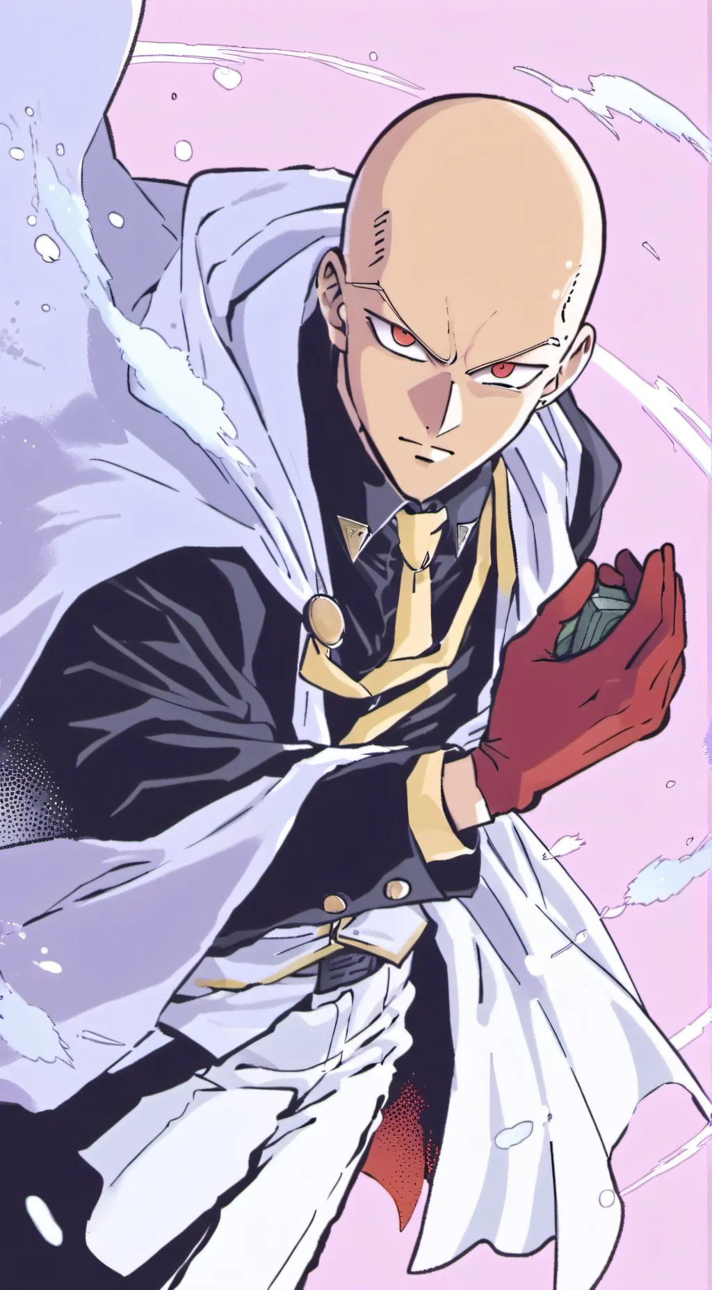 ai character: one punch man  background