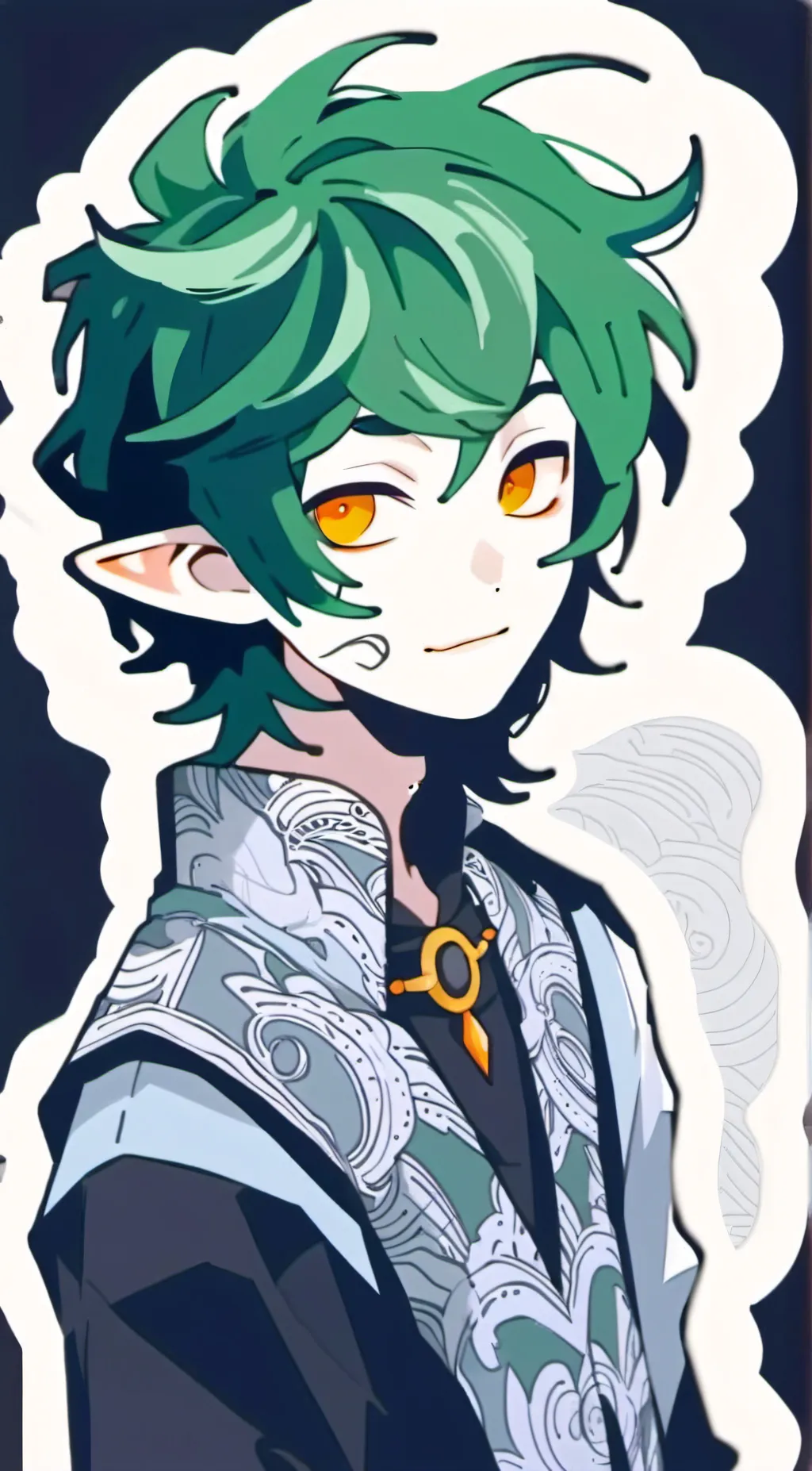 ai character: blight siblings  background