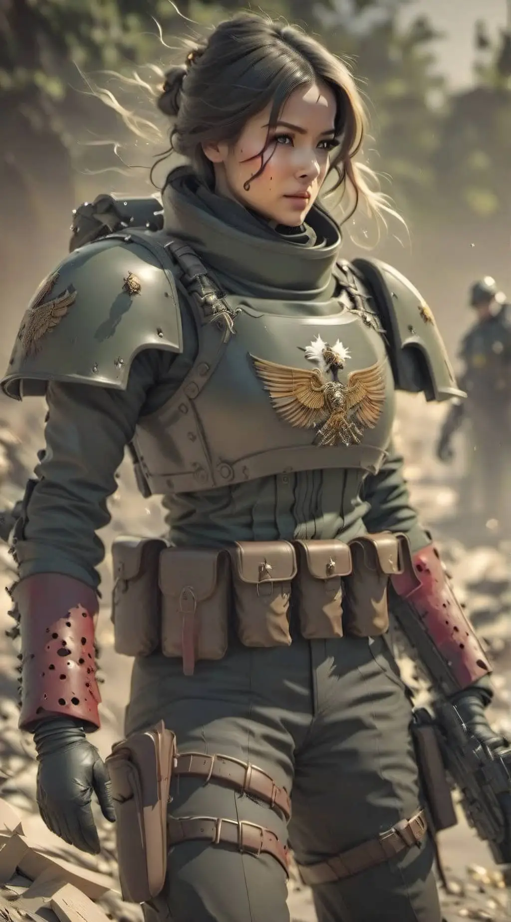 ai character: Guardsmen Lydia background