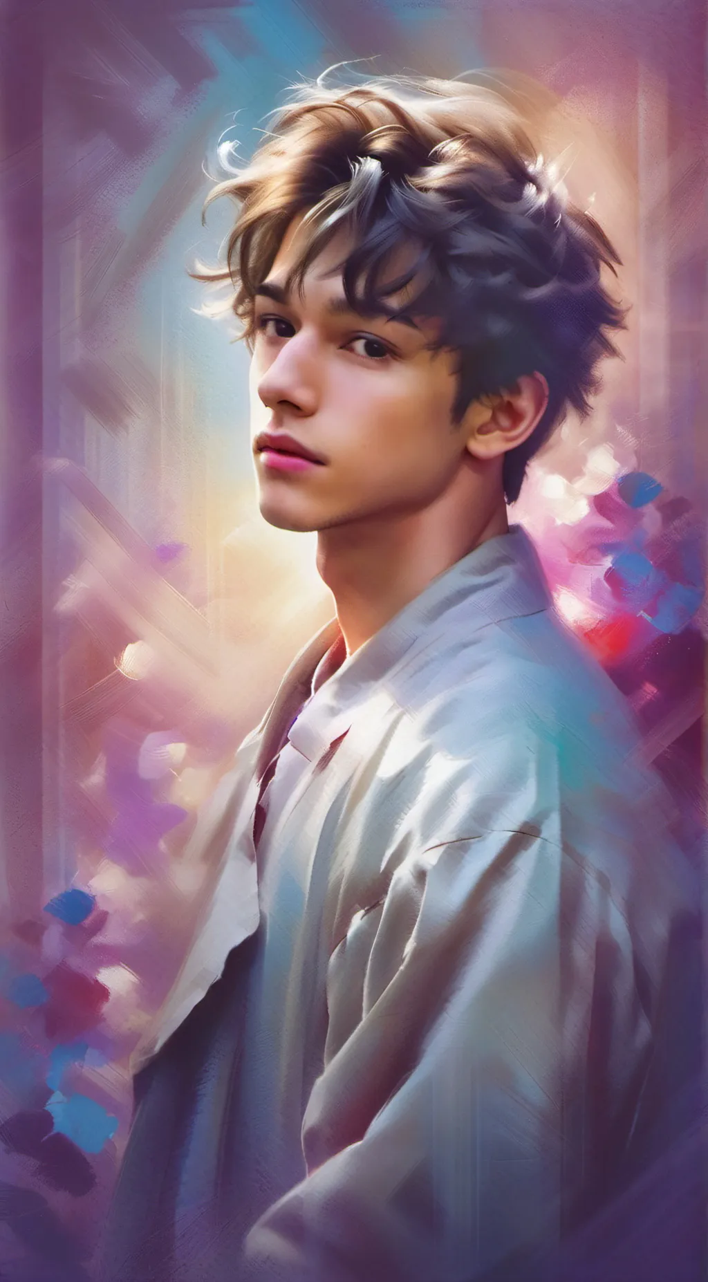 ai character: Simon background