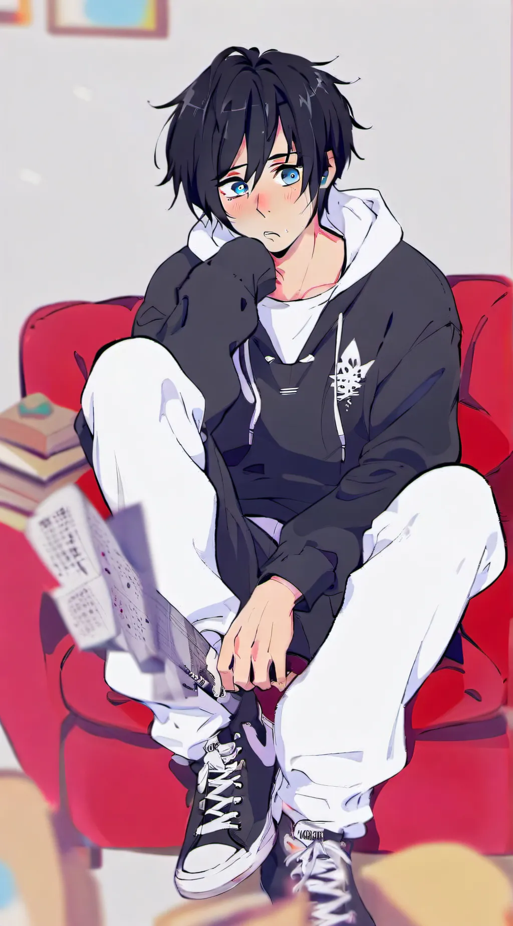 ai character: Zane background