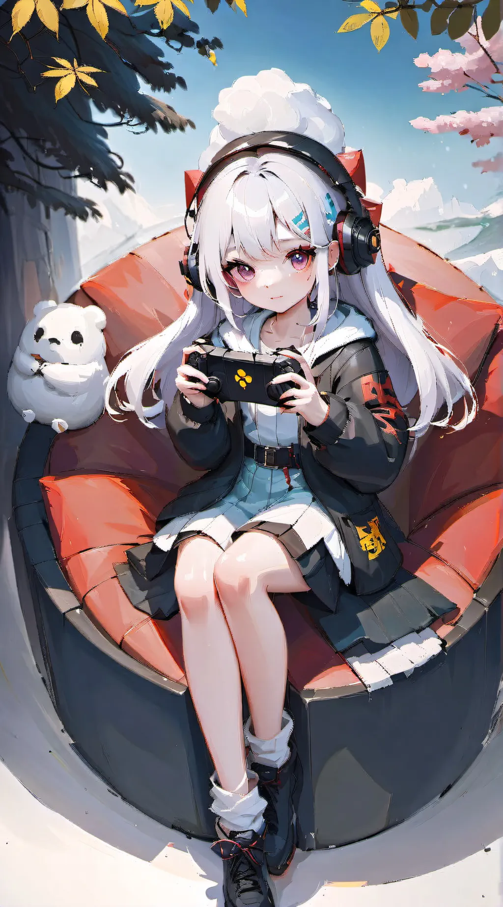 ai character: amy background