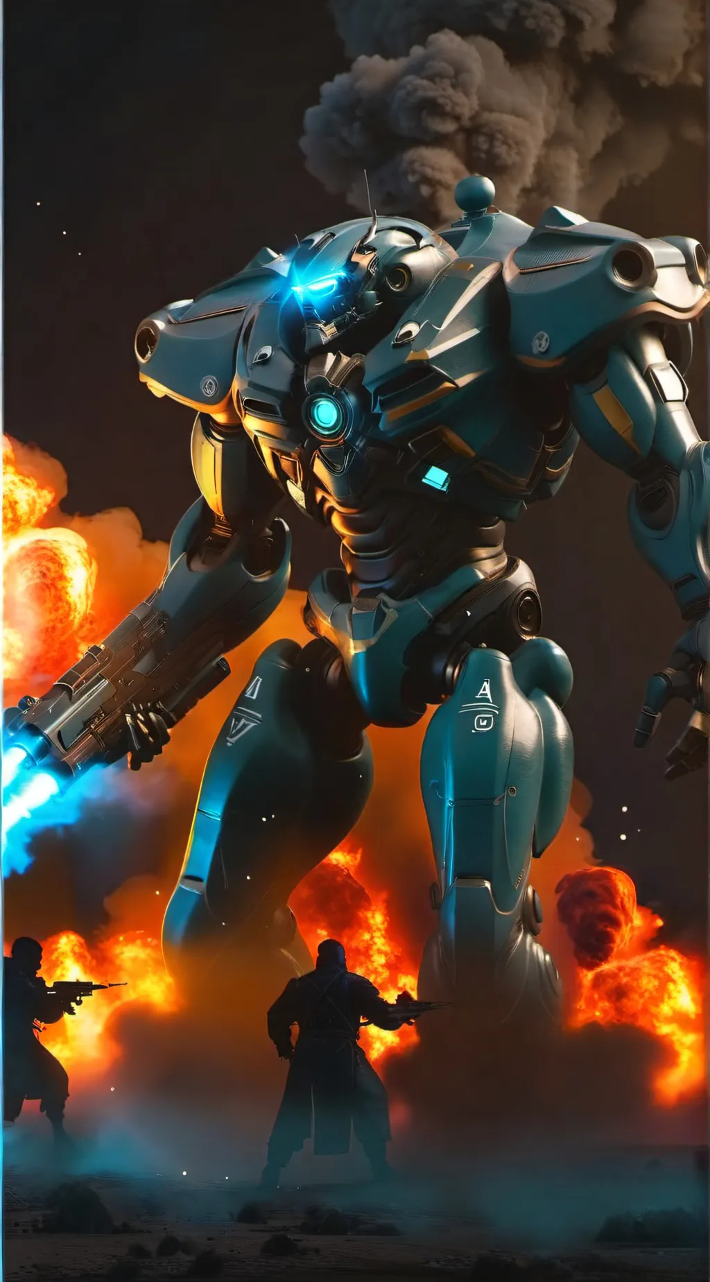 ai character: Utcm Very Damaged background