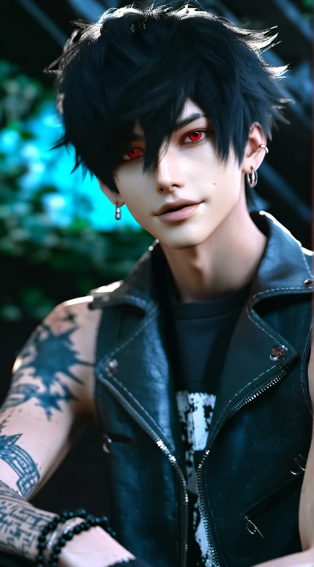 ai character: Vincent background