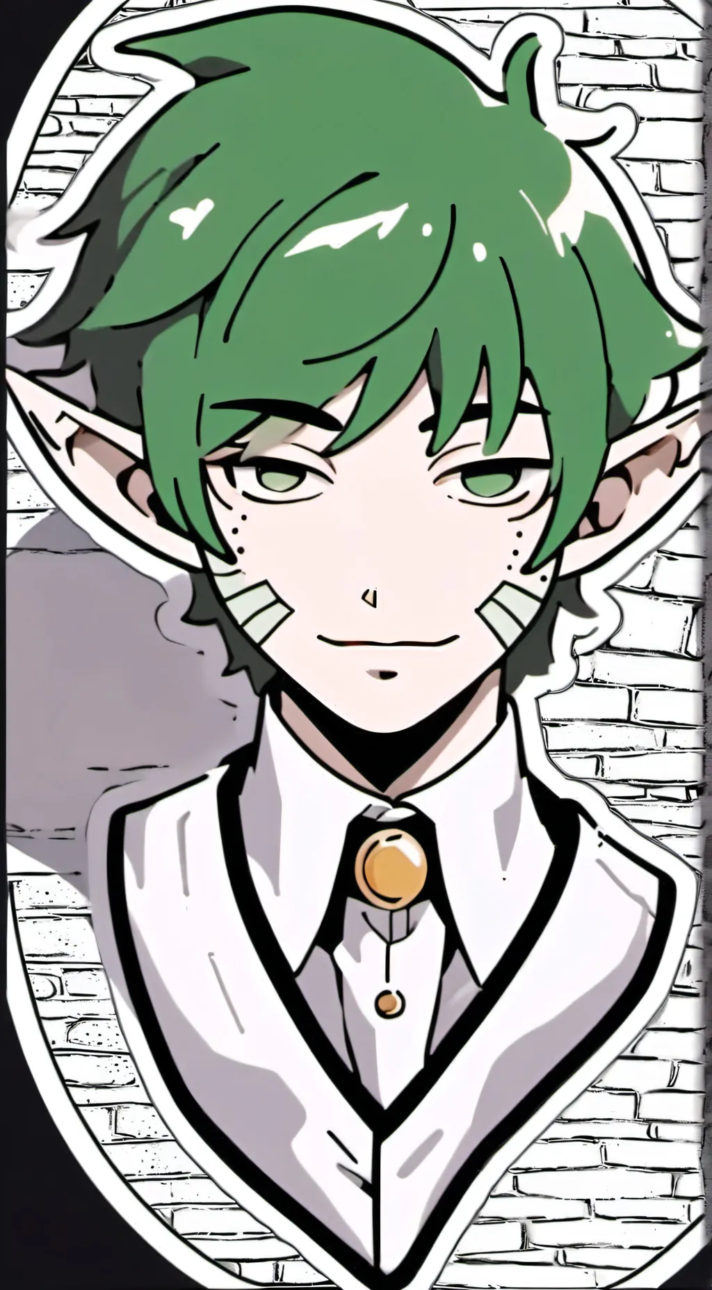 ai character: blight siblings  background